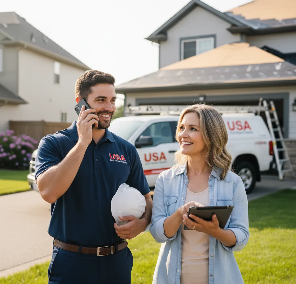 USA Roof Repair Experts customer support in Esparto